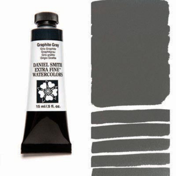 Picture of Daniel Smith Extra Fine Watercolour - Graphite Gray SR-1 (15ml)