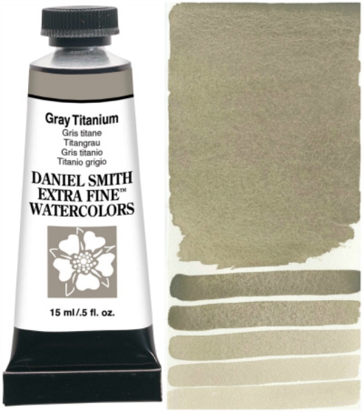 Picture of Daniel Smith Extra Fine Watercolour - Gray Titanium SR-1 (15ml)