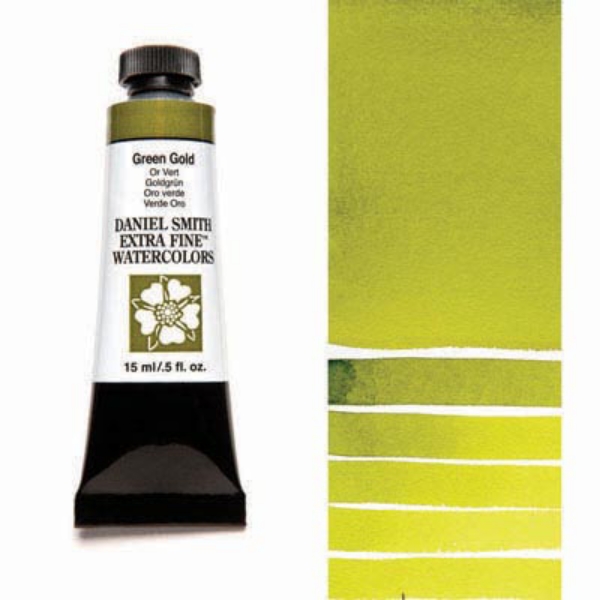 Picture of Daniel Smith Extra Fine Watercolour - Green Gold SR-2 (15ml)
