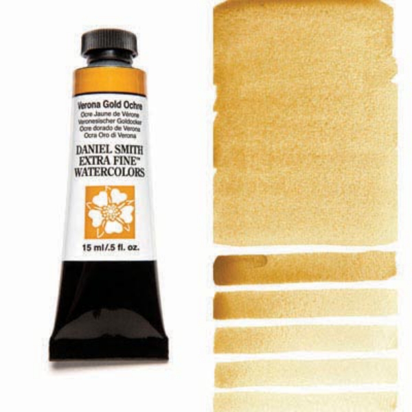 Picture of Daniel Smith Extra Fine Watercolour - Verona Gold Ochre SR-1 (15ml)
