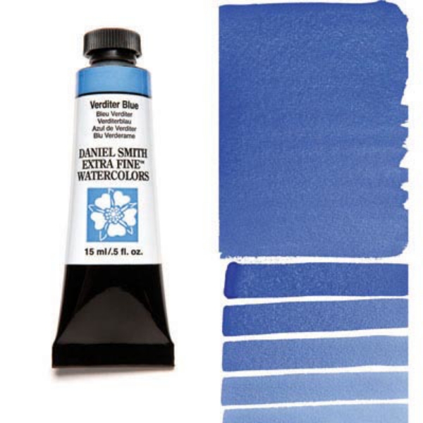 Picture of Daniel Smith Extra Fine Watercolour - Verditer Blue SR-2 (15ml)