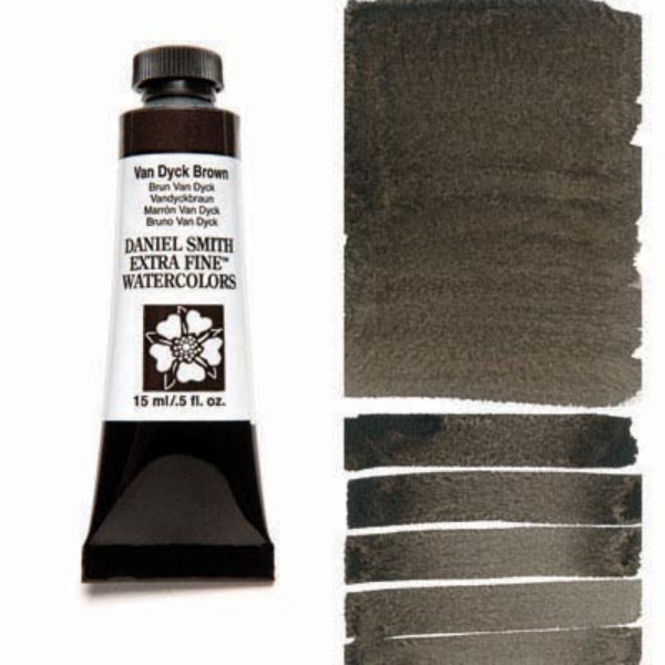 Picture of Daniel Smith Extra Fine Watercolour - Van Dyck Brown SR-1 (15ml)