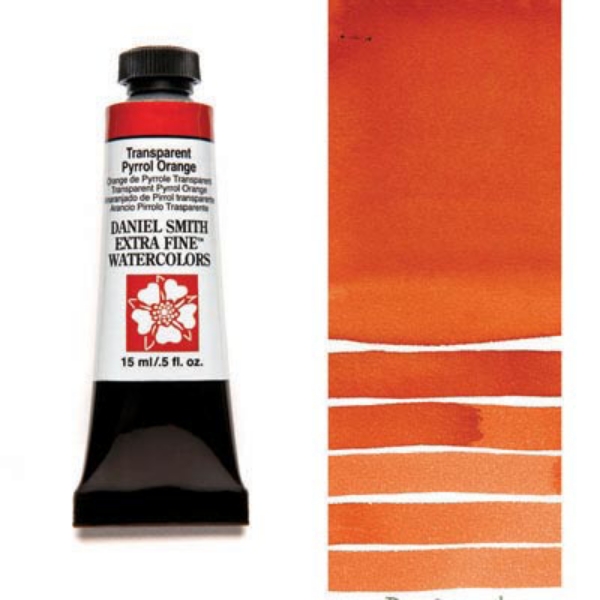 Picture of Daniel Smith Extra Fine Watercolour - Transparent Pyrrol Orange SR-2 (15ml)