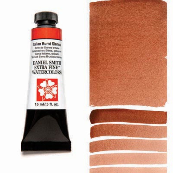 Picture of Daniel Smith Extra Fine Watercolour - Italian Burnt Sienna SR-2 (15ml)