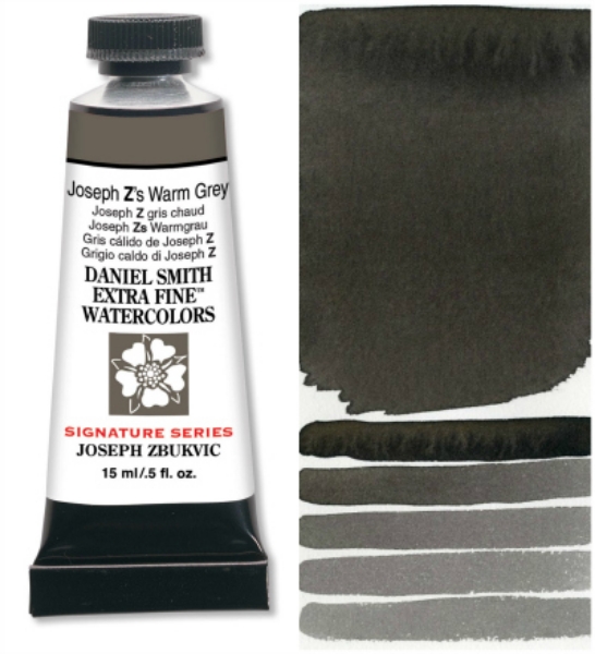 Picture of Daniel Smith Extra Fine Watercolour - Joseph Z's Warm Grey SR-2 (15ml)