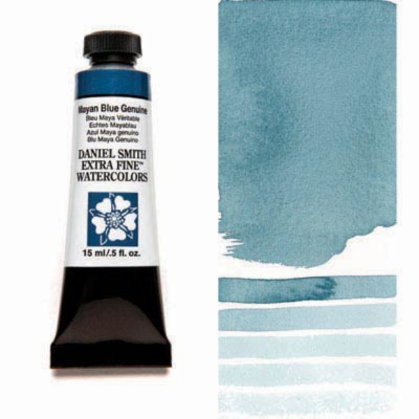 Picture of Daniel Smith Extra Fine Watercolour - Mayan Blue Genuine (Primatek) SR-3 (15ml)