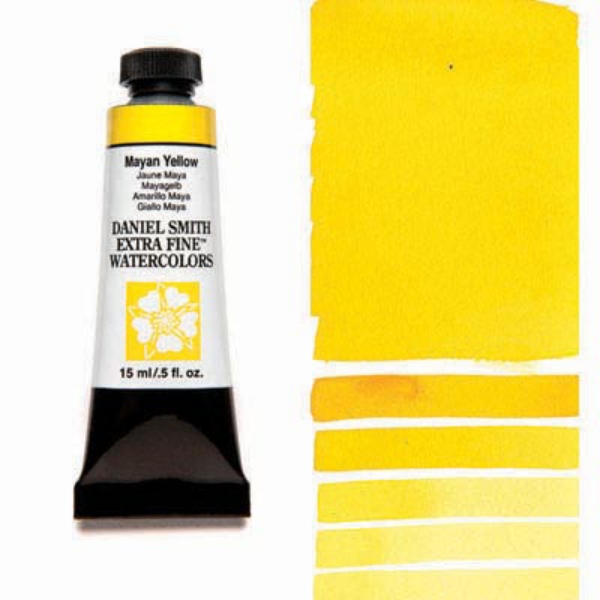 Picture of Daniel Smith Extra Fine Watercolour - Mayan Yellow SR-3 (15ml)