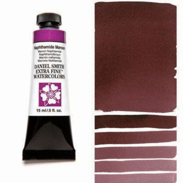 Picture of Daniel Smith Extra Fine Watercolour - Naphthamide Maroon SR-1 (15ml)