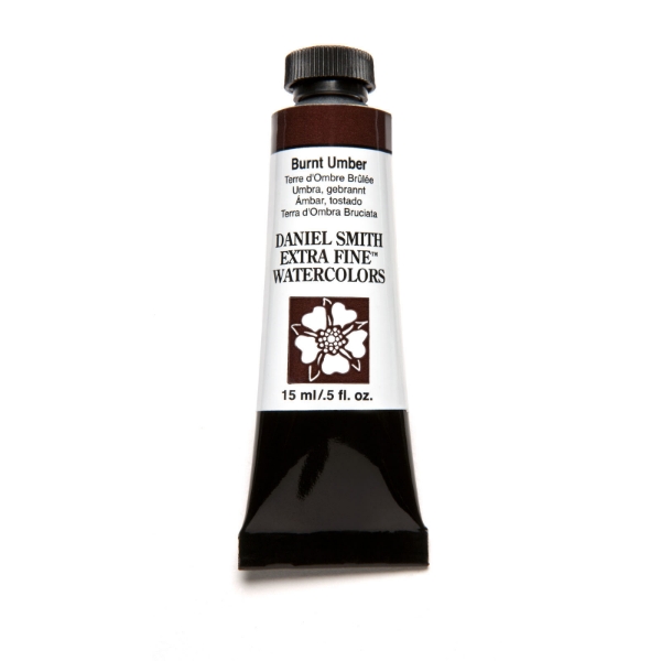 Picture of Daniel Smith Extra Fine Watercolour - Burnt Umber SR-1 (15ml)