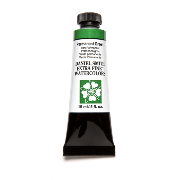 Picture of Daniel Smith Extra Fine Watercolour - Permanent Green SR-1 (15ml)