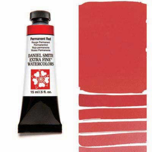 Picture of Daniel Smith Extra Fine Watercolour - Permanent Red SR-1 (15ml)