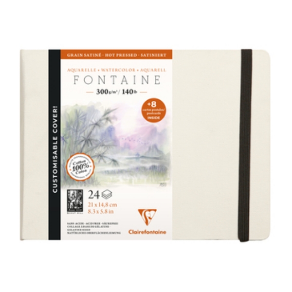 Picture of Claire Fontaine Fontaine 100% cotton sewn water color journal