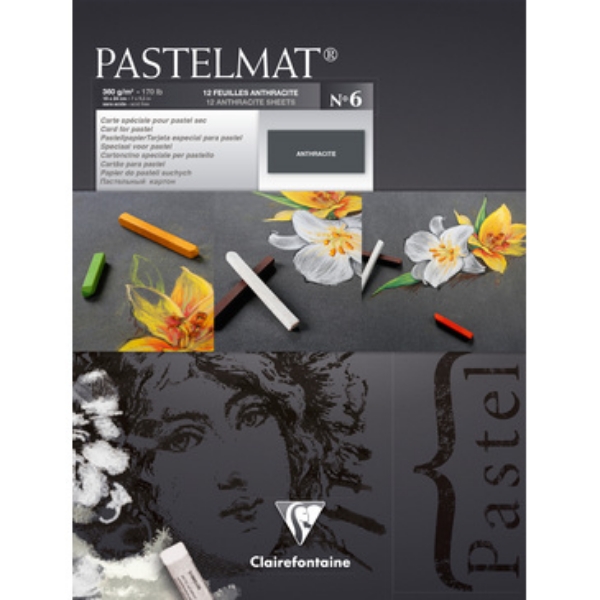Picture of Claire Fontaine NO. 6 Pastelmat Pad, Anthracite
