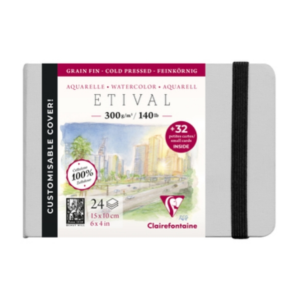 FONTAINE Watercolor Paper 100% Cotton Watercolor Paper 300gr 4-Side Glued Pads - View #6