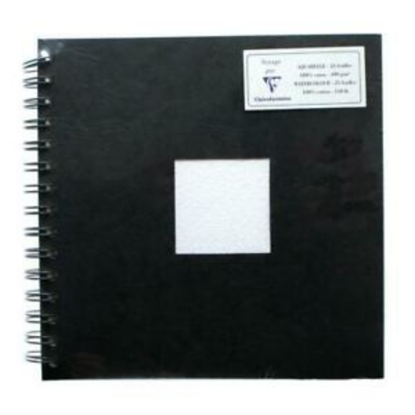 Picture of Clairefontaine Watercolor Travel Albums, 100% cotton paper 300 gsm - 200 x 200 mm