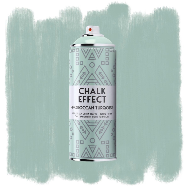 Picture of Chalk Effect Spray Paint 400ml - Moroccan Turqoise