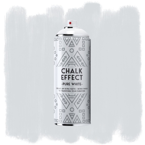 Picture of Chalk Effect Spray Paint 400ml - Pure White