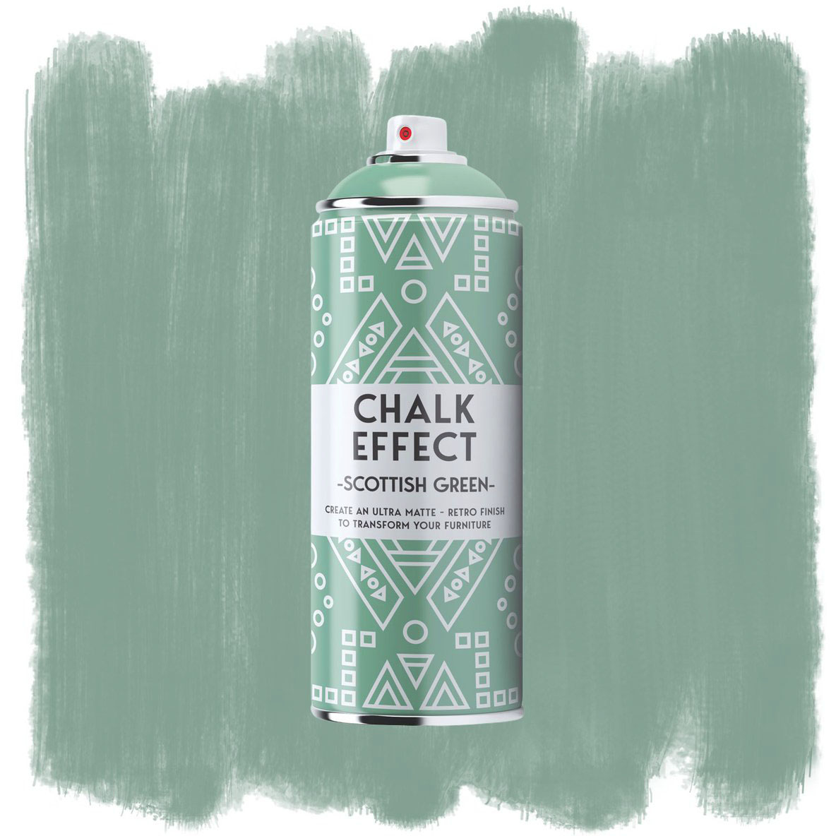 Chalk Effect Spray Paint 400ml Scottish Green