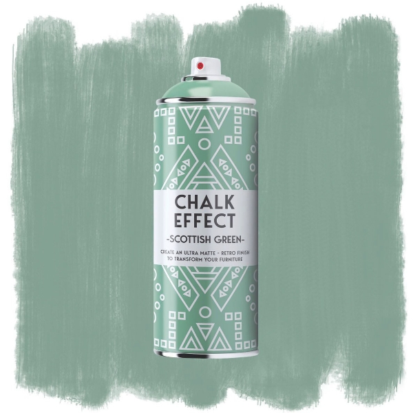 Picture of Chalk Effect Spray Paint 400ml - Scottish Green
