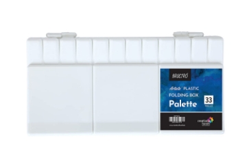 Picture of Brustro Artist's Plastic Folding Box PALETTE