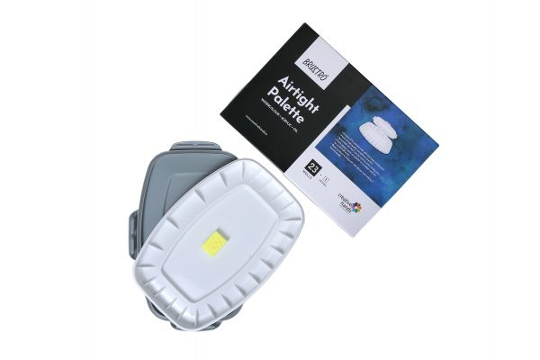 Picture of Brustro Artist's Airtight  Palette - 23 wells +1 sponge