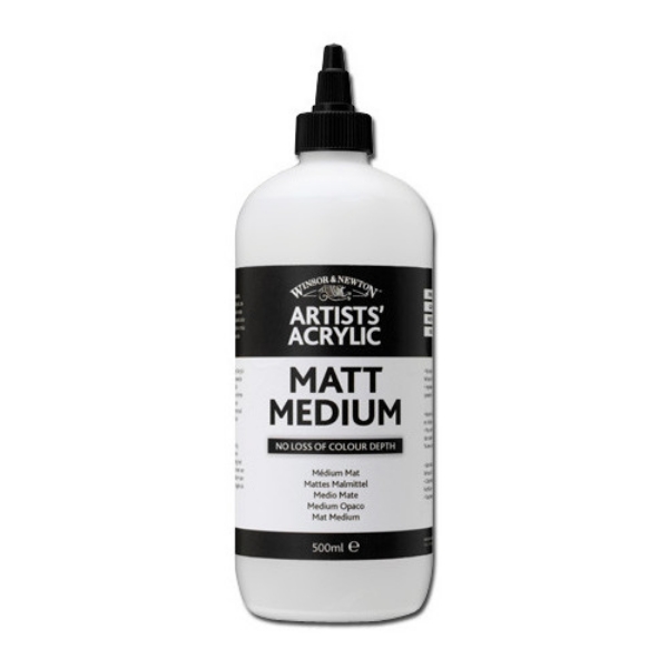 Picture of Winsor & Newton Artist's Acrylic - Matt Medium 500 ml