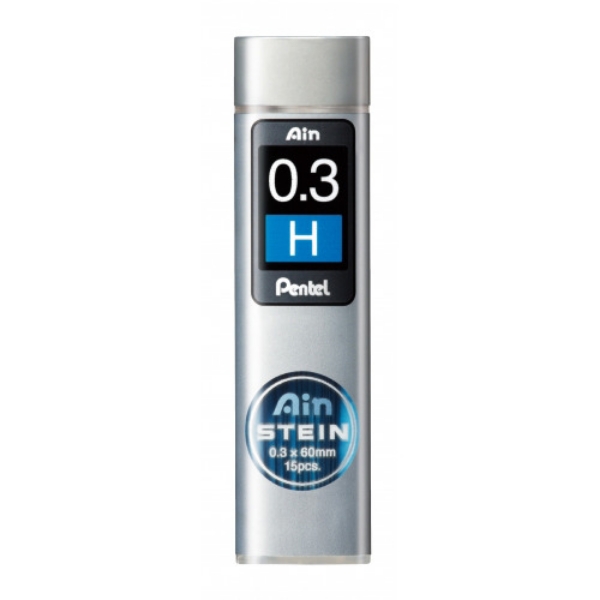 Picture of Pentel Ain Stein 0.3 mm x 60 mm H Lead, Pack of 15 pcs 