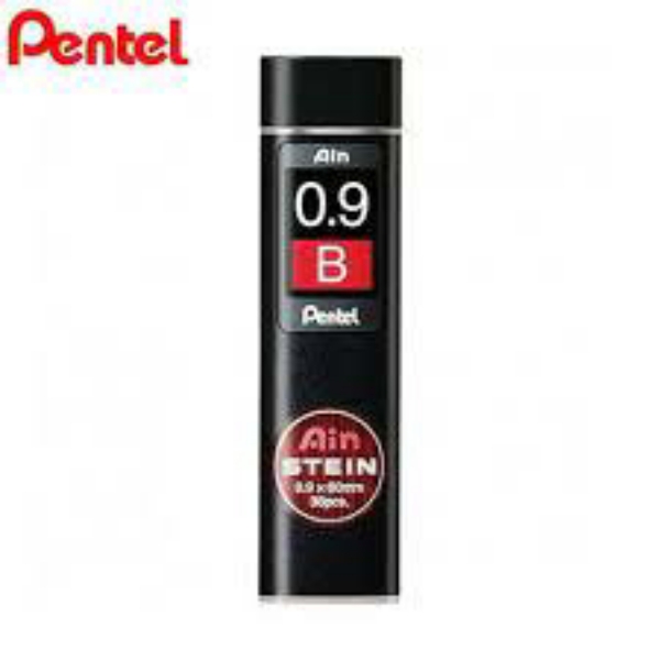 Picture of Pentel Ain Stein 0.9 mm x 60 mm B Lead, Pack of 36 pcs 