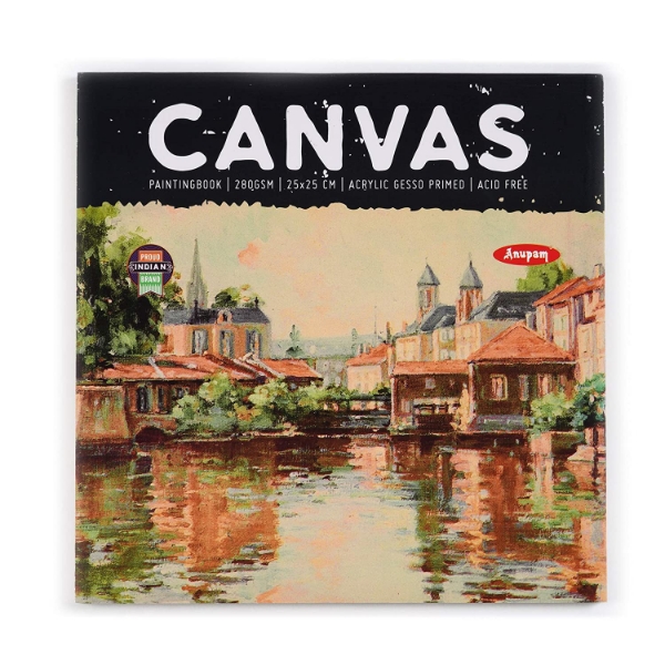 Picture of Anupam Canvas Painting Book - 25x25cm (280GSM)