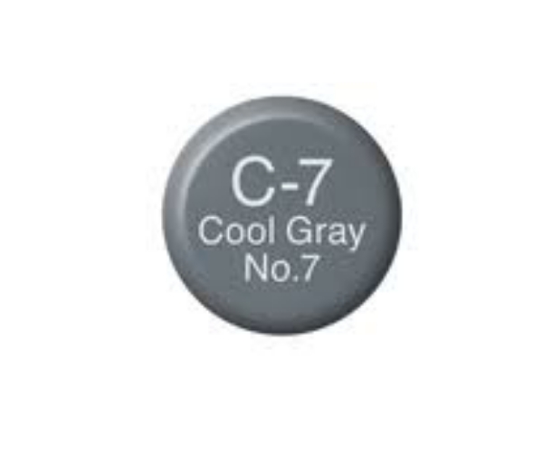 Picture of Copic Ink - C7 Cool Gray (No.7)