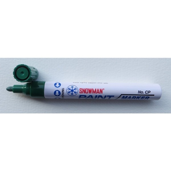 Picture of Snowman Oil Based Paint Marker -Dark Green (Medium Tip)