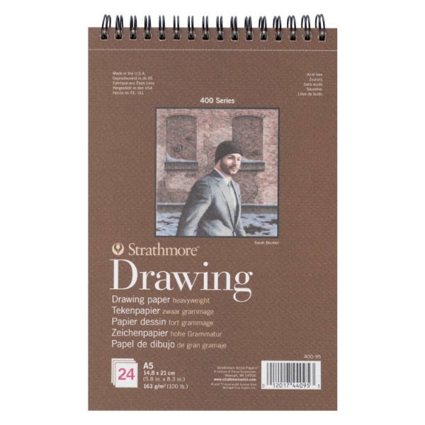 Picture of Strathmore 400 Series Sketch Paper Pad - A5 (24 Sheets)