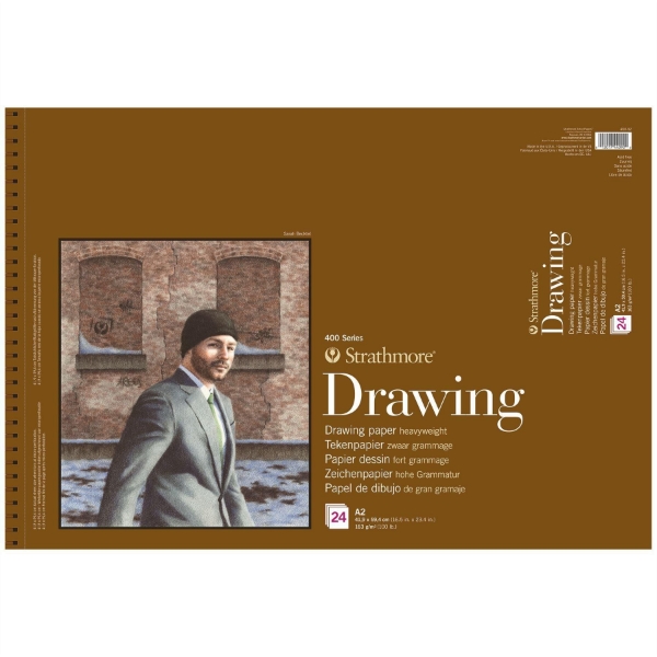Strathmore Drawing paper A2 (24 sheets) Heavy weight