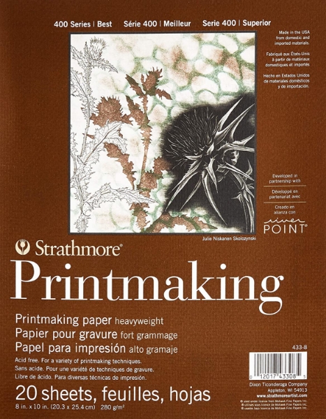 Picture of Strathmore 400 Series Printmaking Paper Pad (20 Sheets)