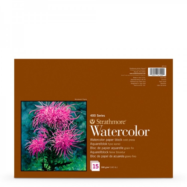 Picture of Strathmore 400 Series Watercolor Paper - Cold Press (15 Sheets)