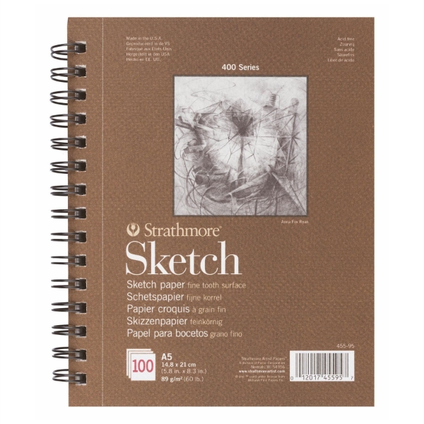 Strathmore 400 Series Smooth Surface Drawing Pad  9 x 12 24 Sheets  Utrecht Art Supplies