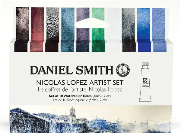 Picture of Daniel Smith Nicolas Lopez Artist Watercolour Tubes - 5ml ( Set of 10)