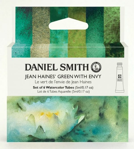 Picture of Daniel Smith Jean Haines' Green with Envy Watercolour Tubes - 5ml (Set of 6)