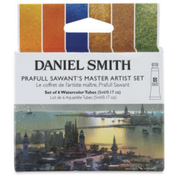 Picture of Daniel Smith Prafull Sawant's Master Artist Set Watercolour Tubes - 5ml (Set of 6)