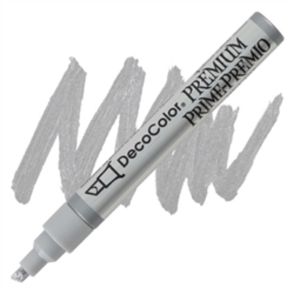 Decocolor Premium Paint Marker mm Chisel Tip Silver