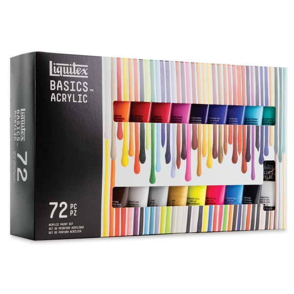 Picture of Liquitex Basics Acrylic Colours - Set of 72 (22ml)