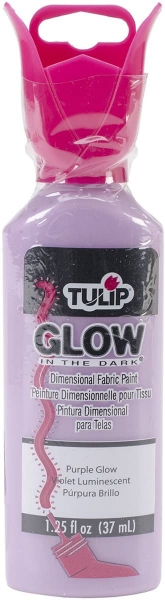 Picture of Tulip Glow  Fabric Paint 37 ml - Purple glow