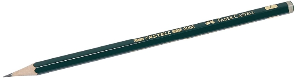 Picture of Faber Castell 9000 Graphite Pencil - F