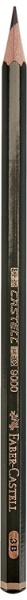 Picture of Faber Castell 9000 Graphite Pencil - 3B