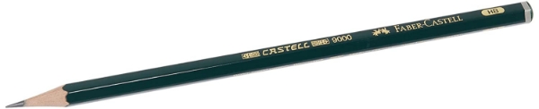 Picture of Faber Castell 9000 Graphite Pencil - HB