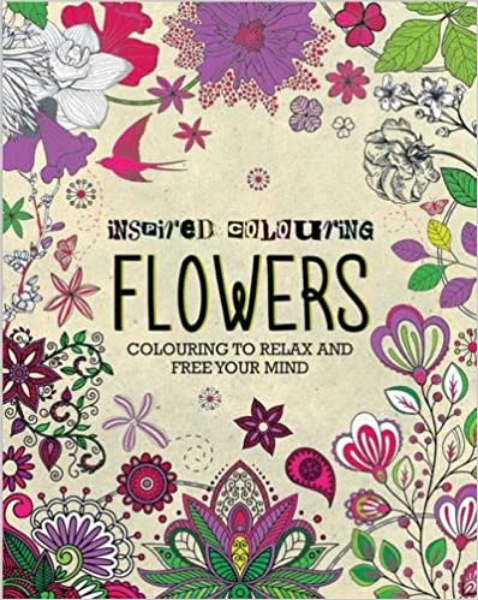 Picture of Inspired Colouring Flowers Book