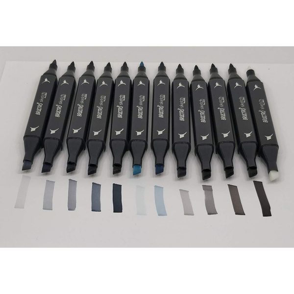 Picture of Brustro Sketch Marker Set of 12