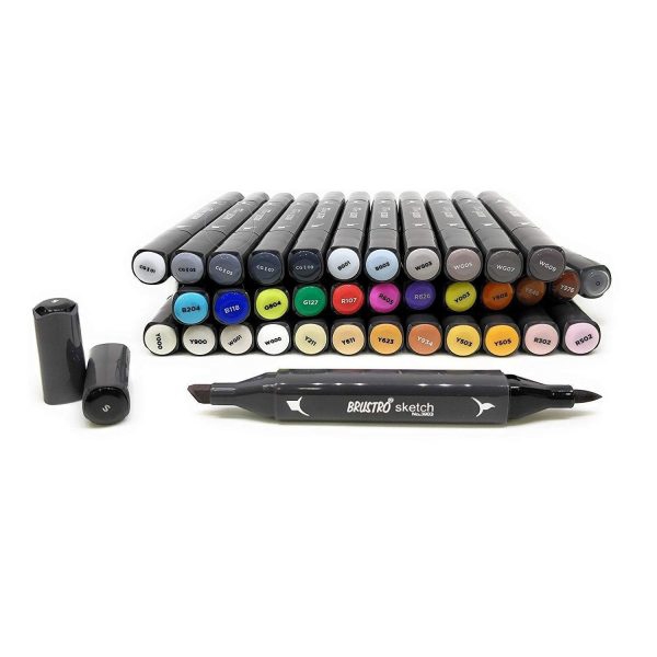 Picture of Brustro Sketch Marker Set of 36