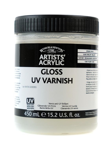 Picture of Winsor & Newton Artists' Acrylic - Gloss UV Varnish 450 ml