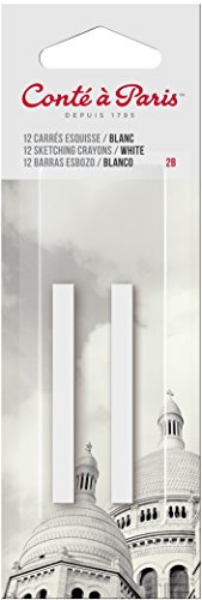 Picture of Conte a' Paris Sketching Crayon Set of 2 - White